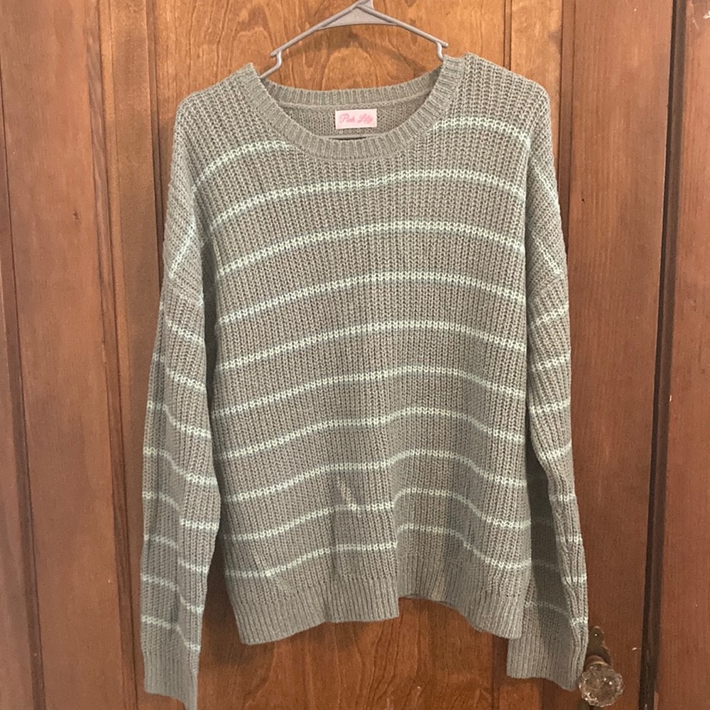 Pink Lily Sweater